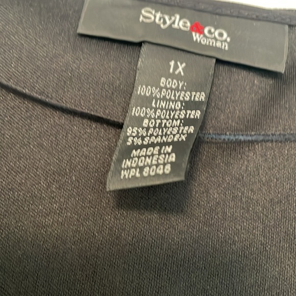Style &Co  1x plus size women’s blouse - Picture 4 of 5